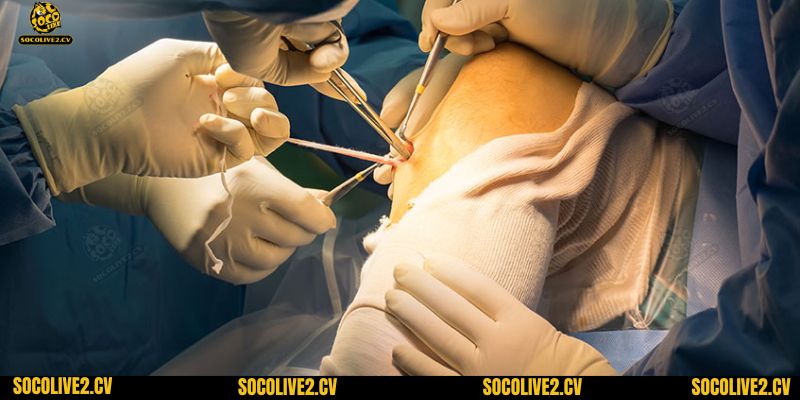 Đối với các trường hợp nặng thì phẫu thuật là cách tốt nhất để điều trị chấn thương dây chằng chéo